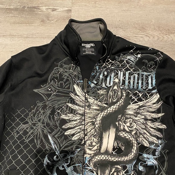 Ecko Unltd MMA Full Zip Track Jacket Men’s Size Small - Picture 3 of 5
